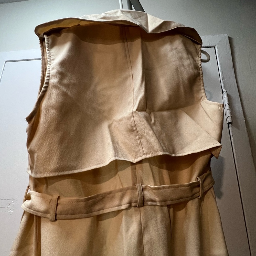 Misguided Camel Spring Trench - Picture 8 of 9
